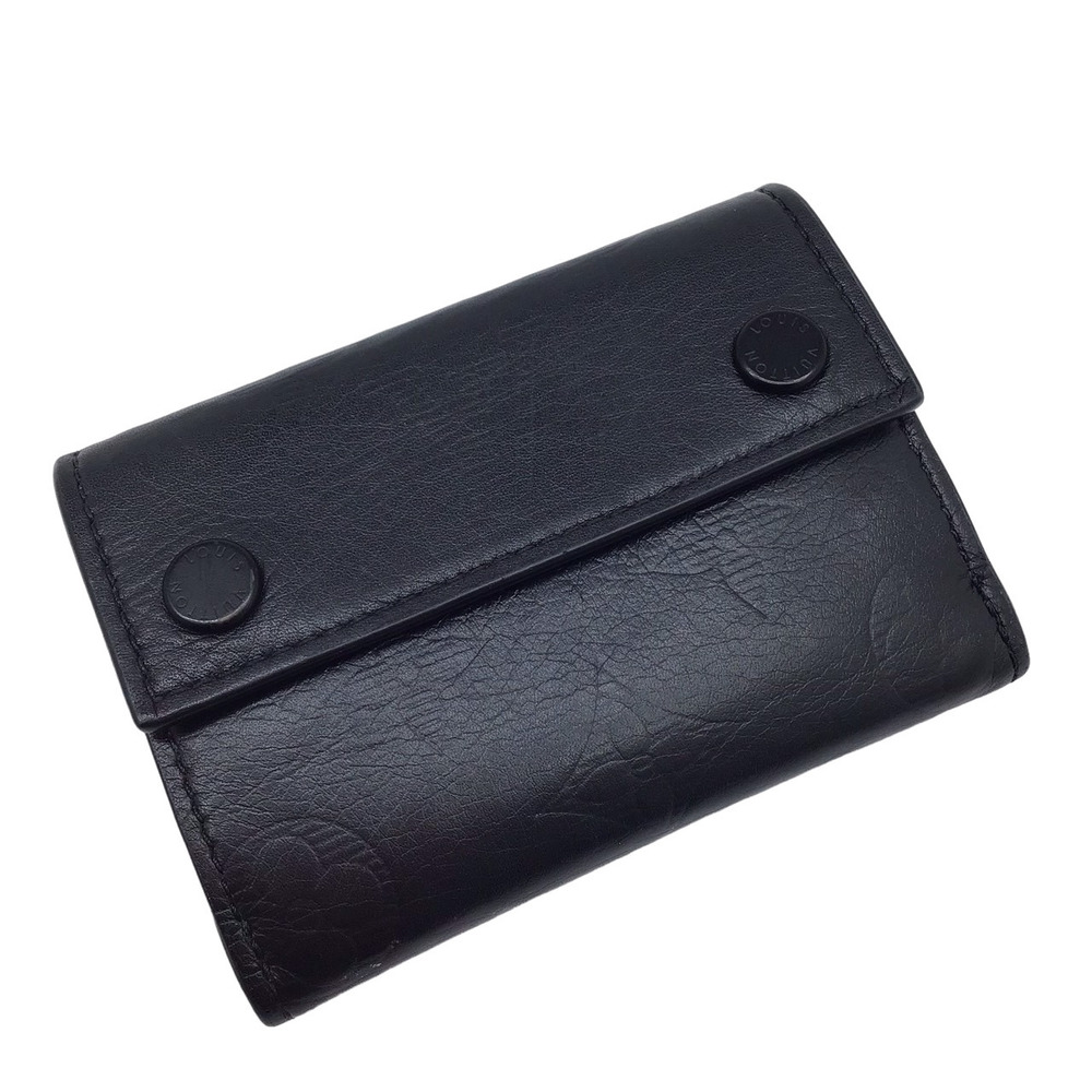 Louis Vuitton Shadow Compact Wallet Shadow Black - image 1